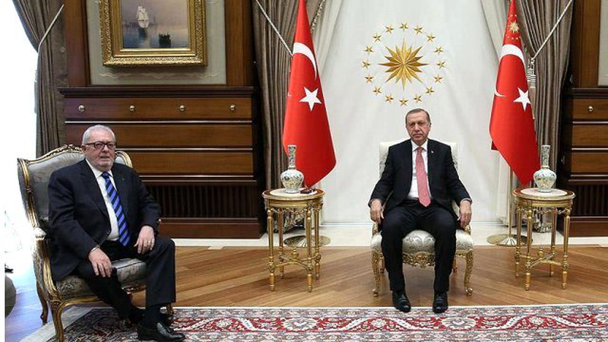 Erdoğan Akpm Başkanı Agramunt\'u Kabul Etti