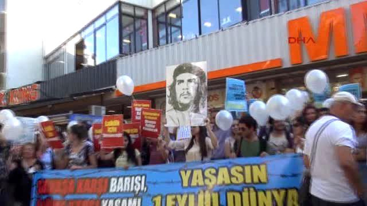 Eskişehir Che Guevara Fotoğraflı Dünya Barış Günü Eylemi