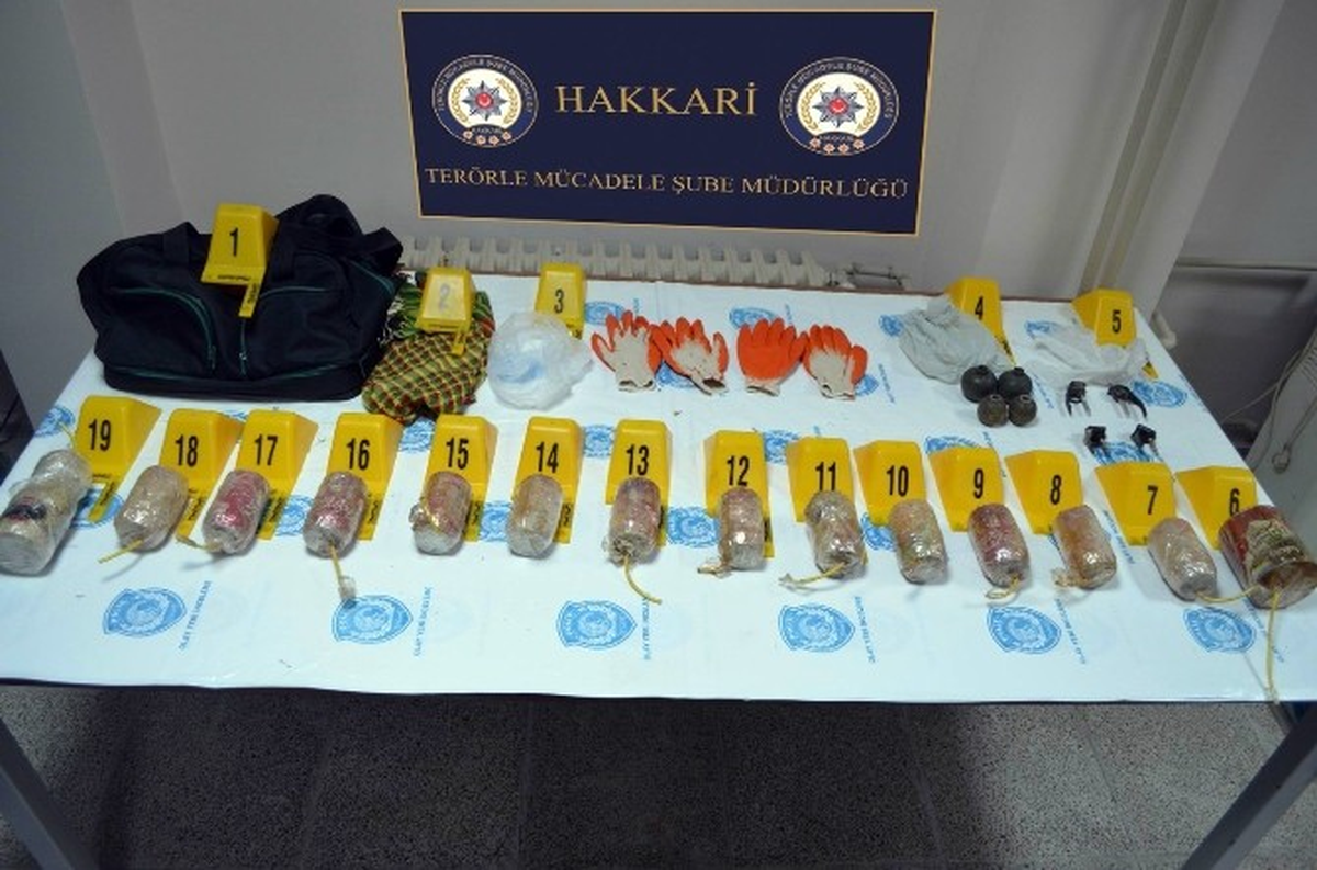 Hakkari\'de Sırt Çantası İçinde Mühimmat Ele Geçirildi