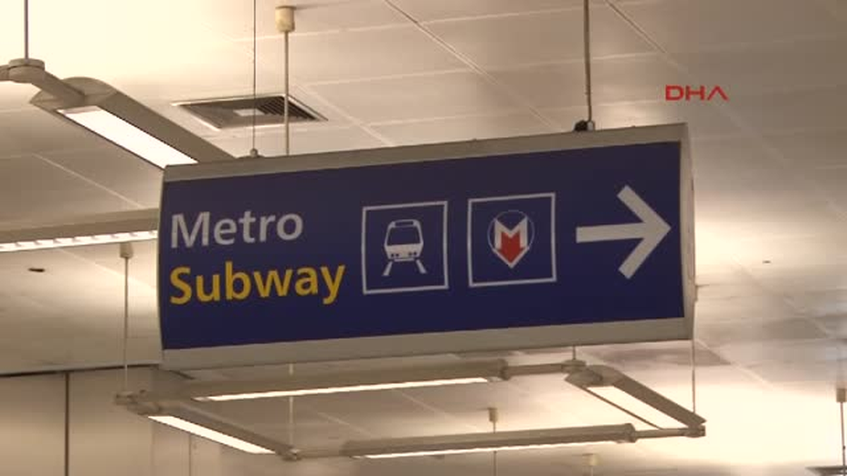 Havalimanı Metro Durağı Girişine Dedektörlü Kapı Konuldu