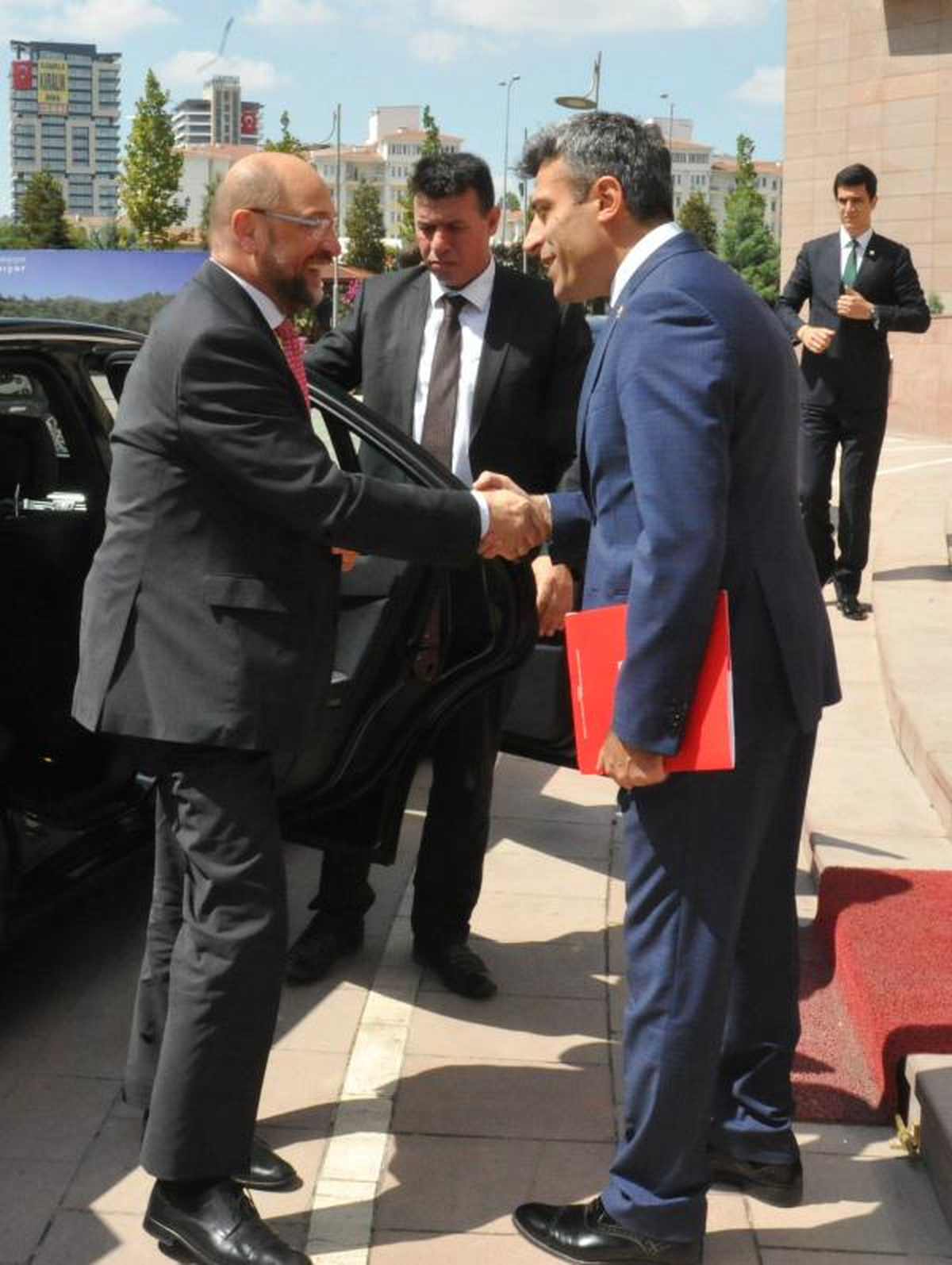 Kılıçdaroğlu, AP Başkanı Schulz\'la Görüştü