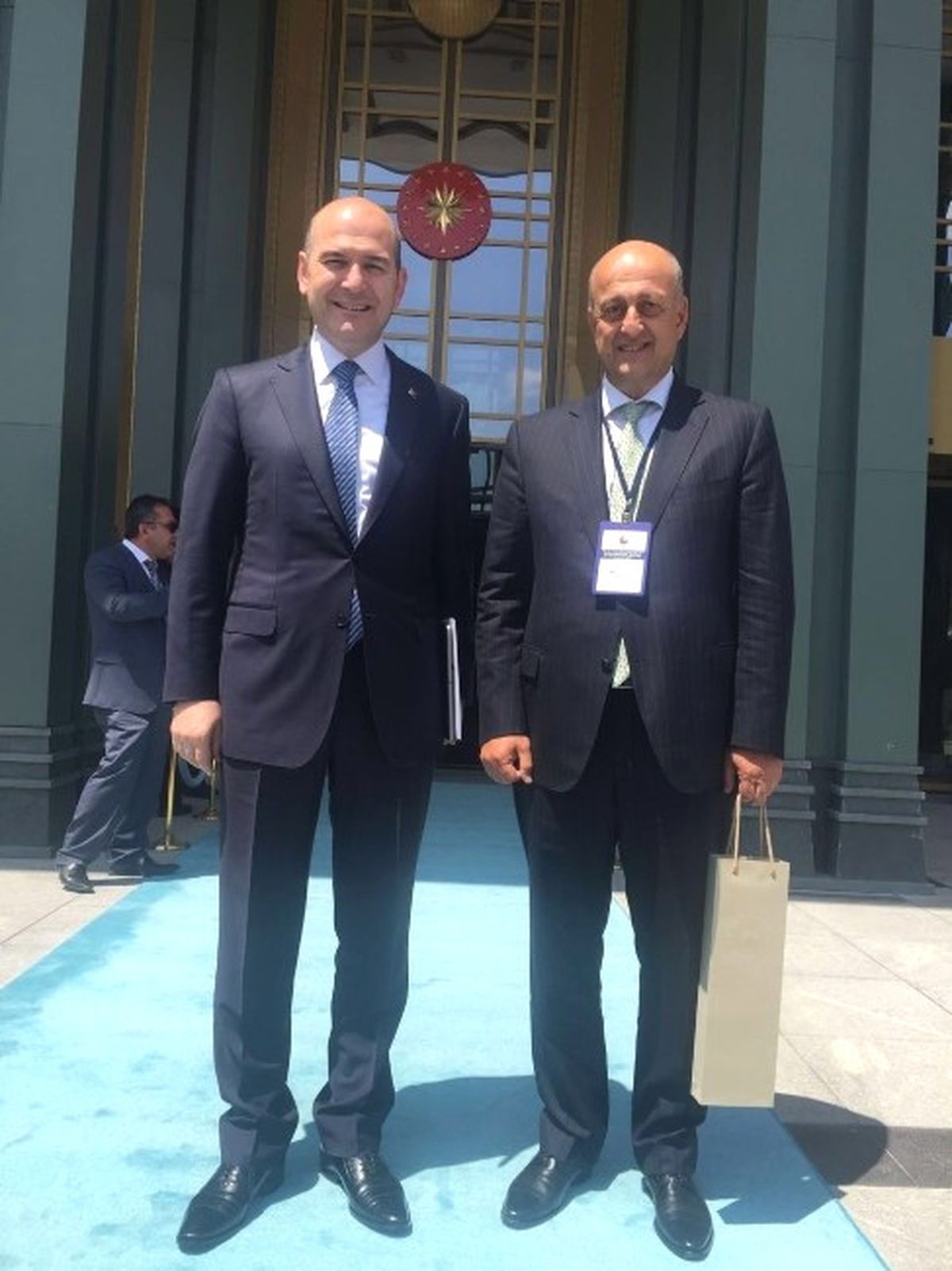 Oflu Hemşehrileri Bakan Soylu\'ya Yeni Görevinde Başarılar Diledi