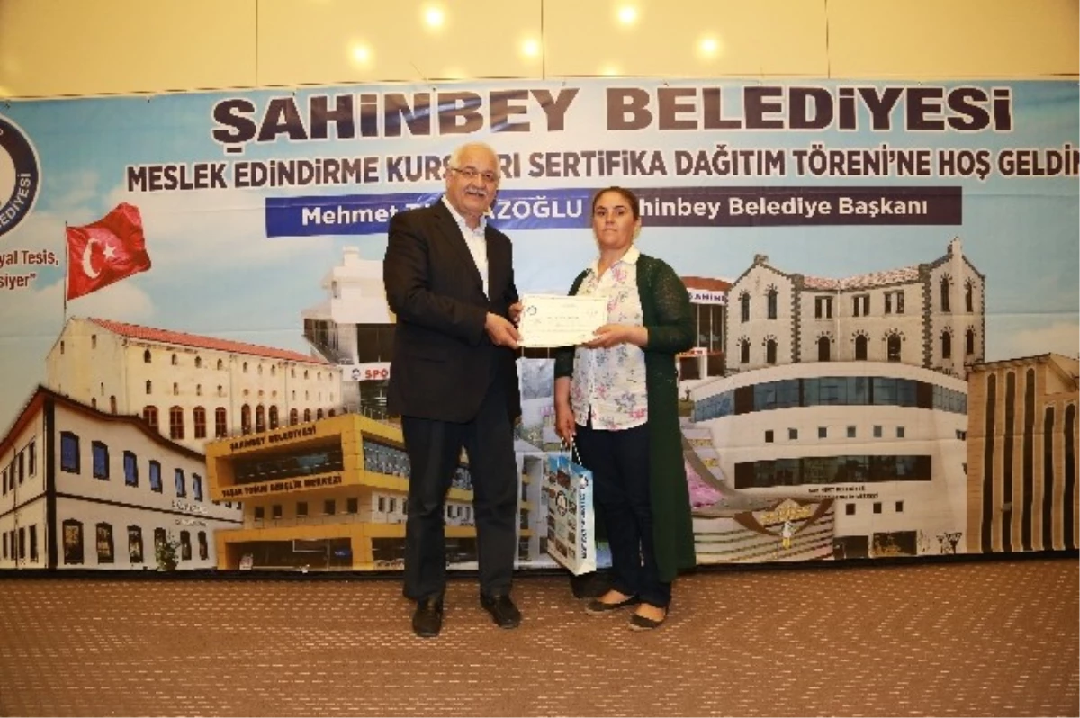 Şahinbey Belediyesi Meslek Sahibi Yapıyor