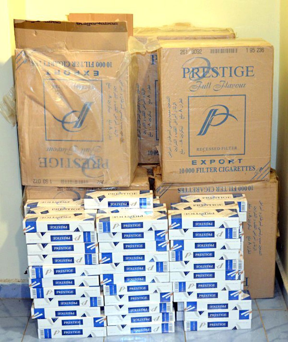 Şanlıurfa\'da 15 Bin Paket Kaçak Sigara Ele Geçirildi