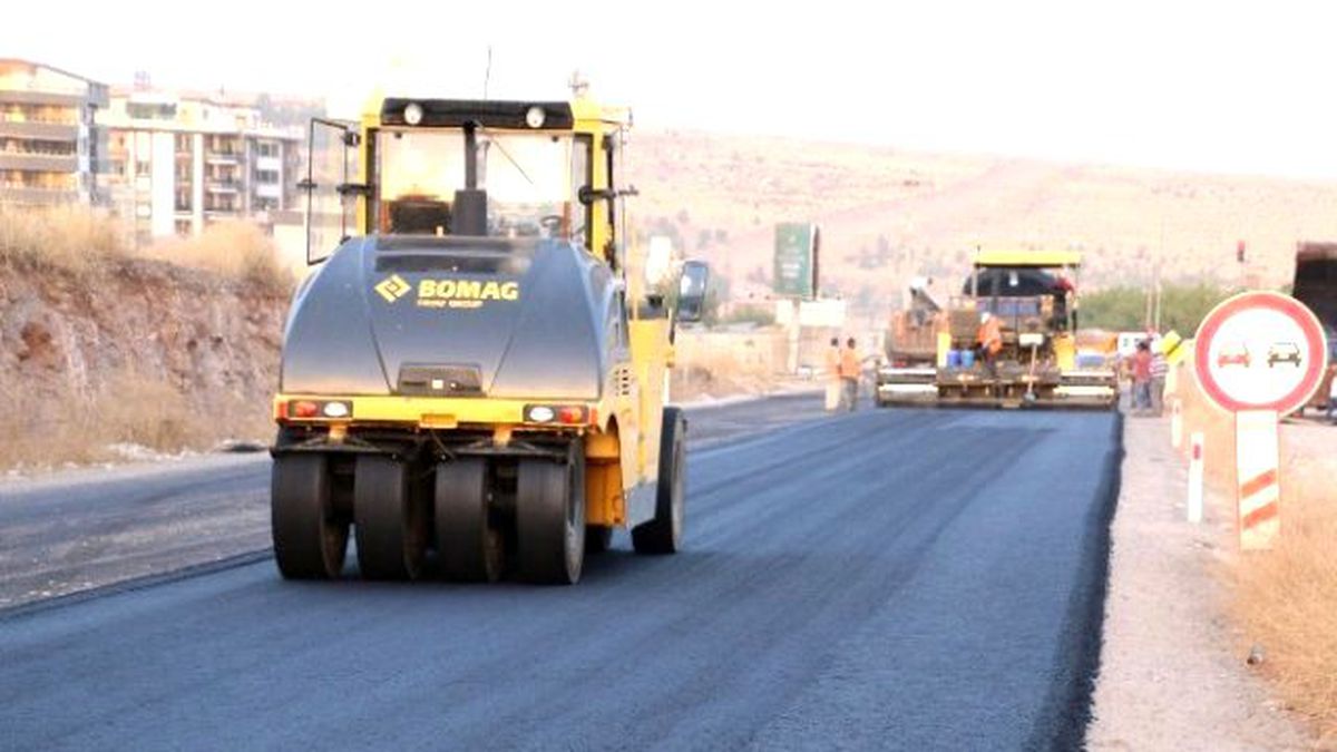 Sorgun\'da Yol Yapım Çalışmaları