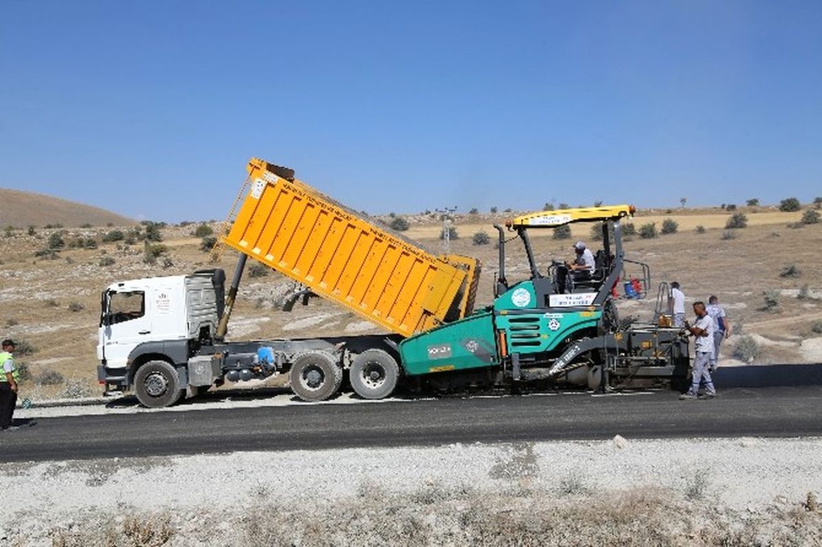 Talas\'ta Asfalt Çalışmaları Devam Ediyor