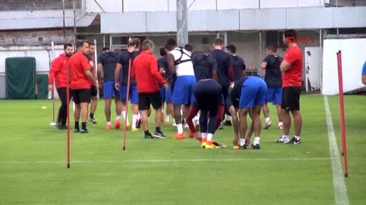 Trabzonspor Taktik Çalıştı