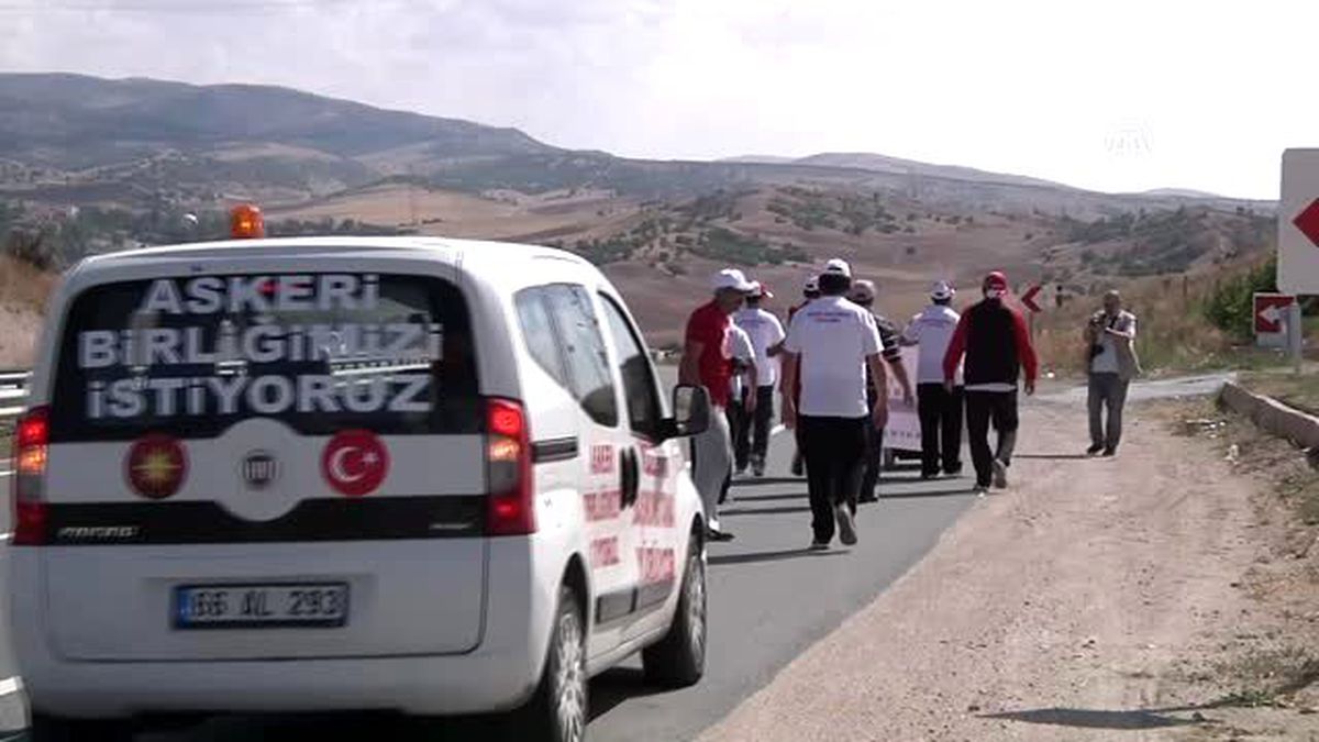 Yozgat\'a Askeri Birlik Kurulması İçin Ankara\'ya Yürüdüler