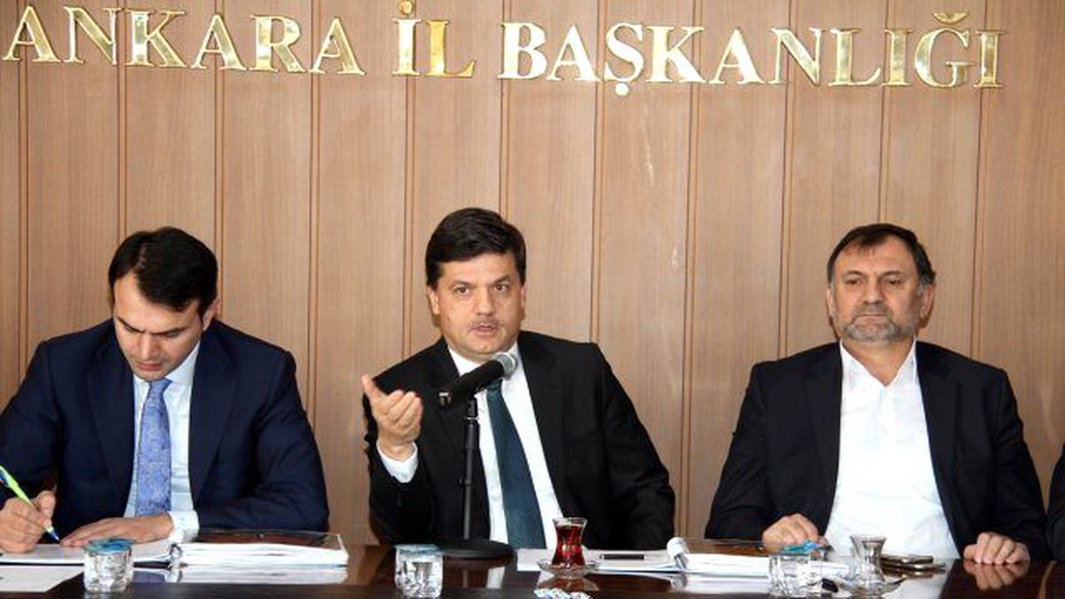 AK Parti Ankara İl Başkanlığı İlçe Başkanları Toplantısı Yapıldı