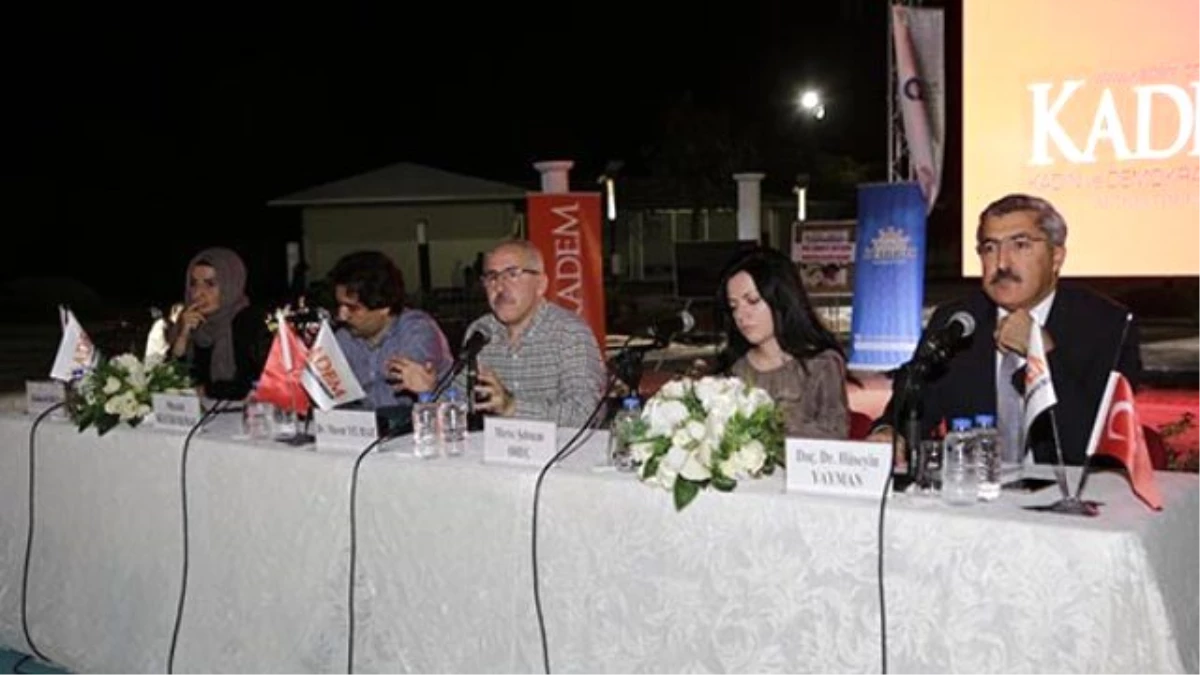 Antalya\'da \'15 Temmuz Demokrasi Mücadelesi\' Paneli