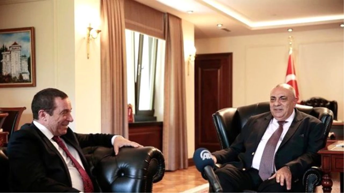 Başbakan Yardımcısı Türkeş, Serdar Denktaş ile Bir Araya Geldi