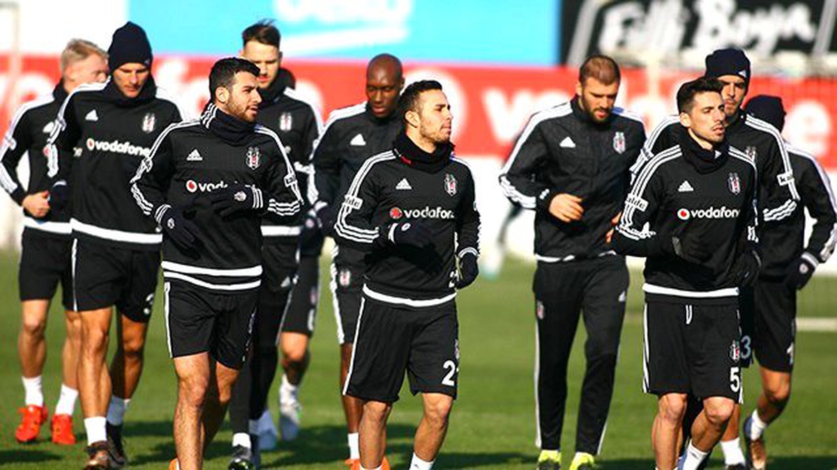 Beşiktaş\'ta Kardemir Karabükspor Maçı Hazırlıkları
