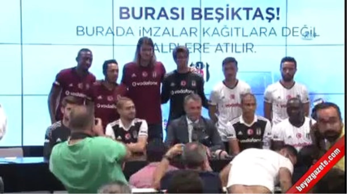 Beşiktaş Yeni Transferlerini Tanıttı