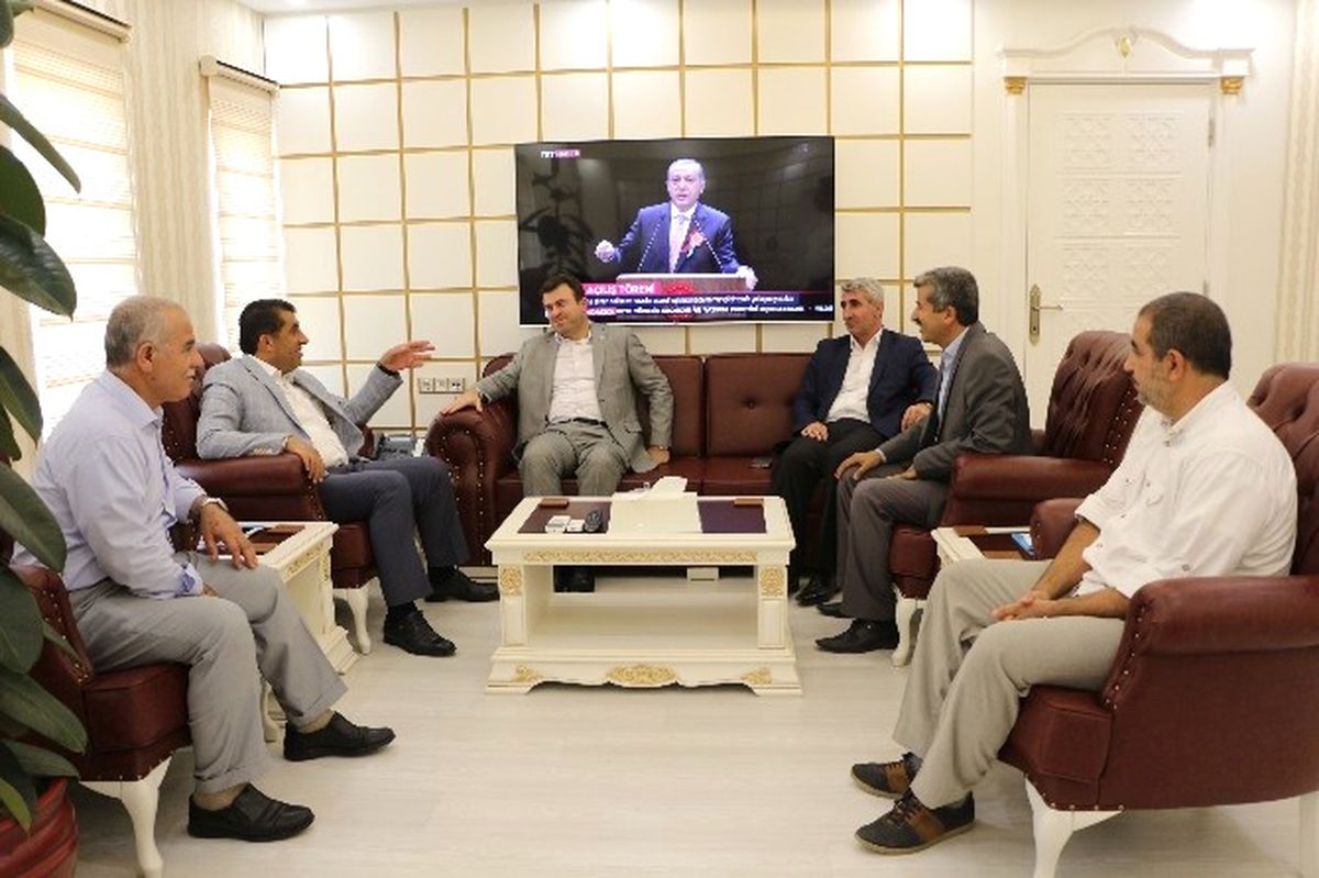 Ceylanpınar Belediye Başkanına Nezaket Ziyareti