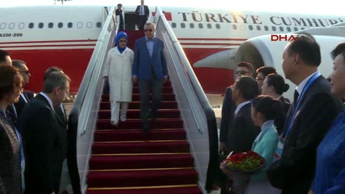 Cumhurbaşkanı Erdoğan Çin\'de