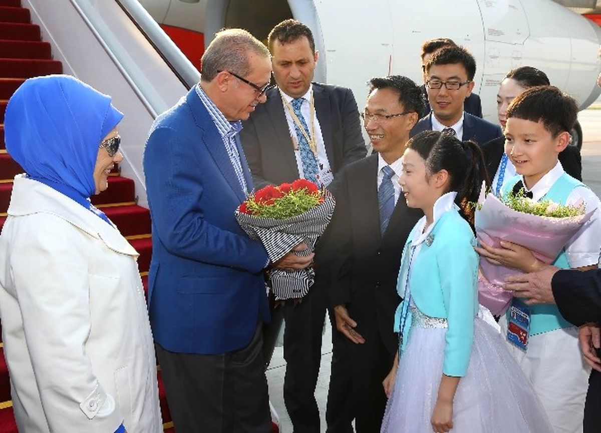 Cumhurbaşkanı Erdoğan, G20 İçin Hangzhou\'da