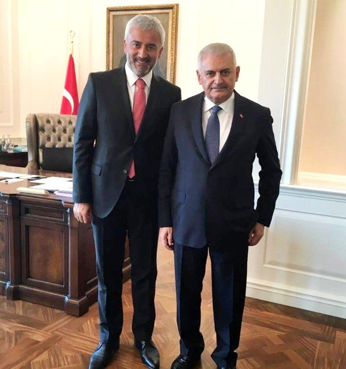 Yılmaz, Başbakan Yıldırım ile Görüştü