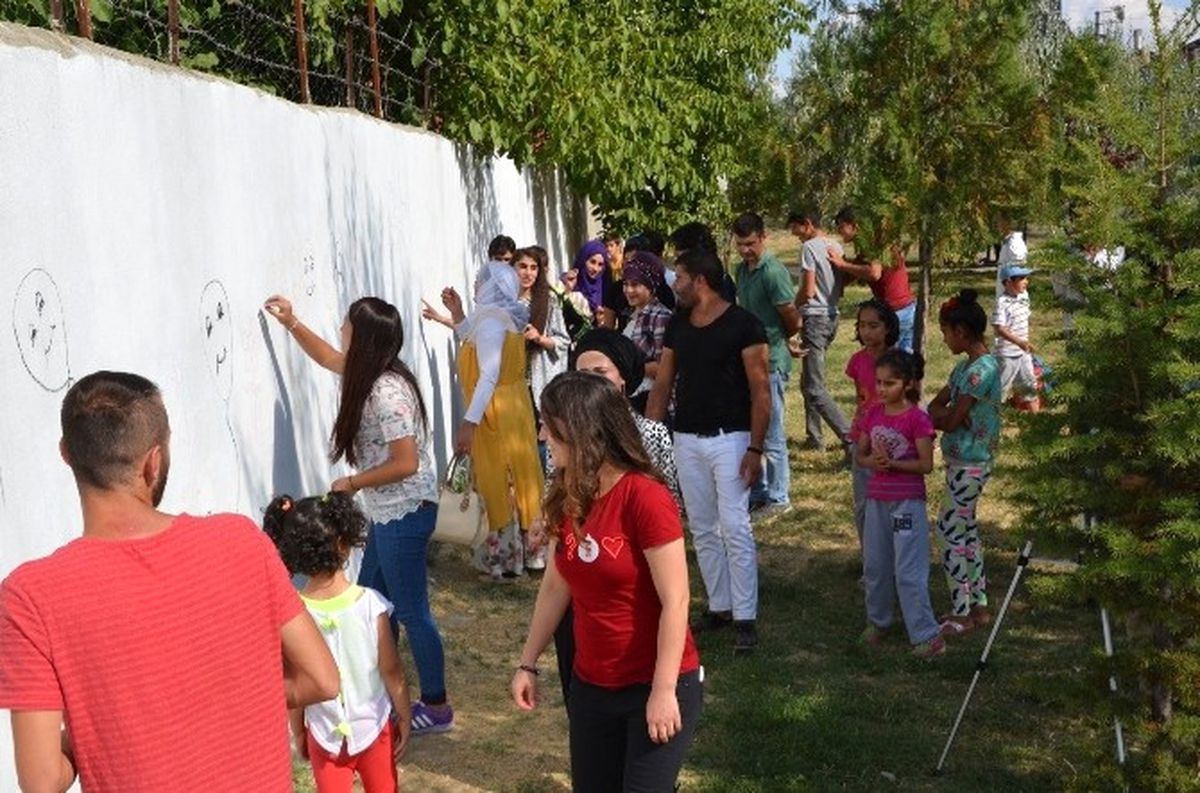 Ercişli Çocuklardan Resim Etkinliği