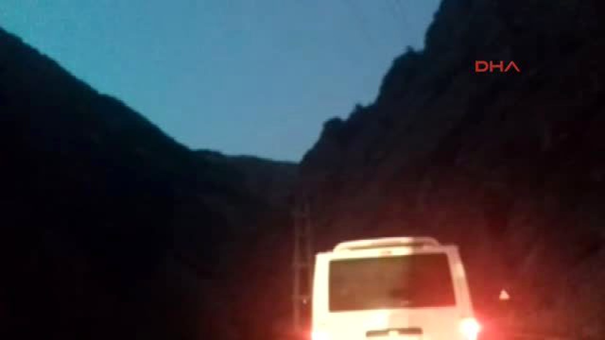 Hakkari\'de Çatışma Anı Kamerada