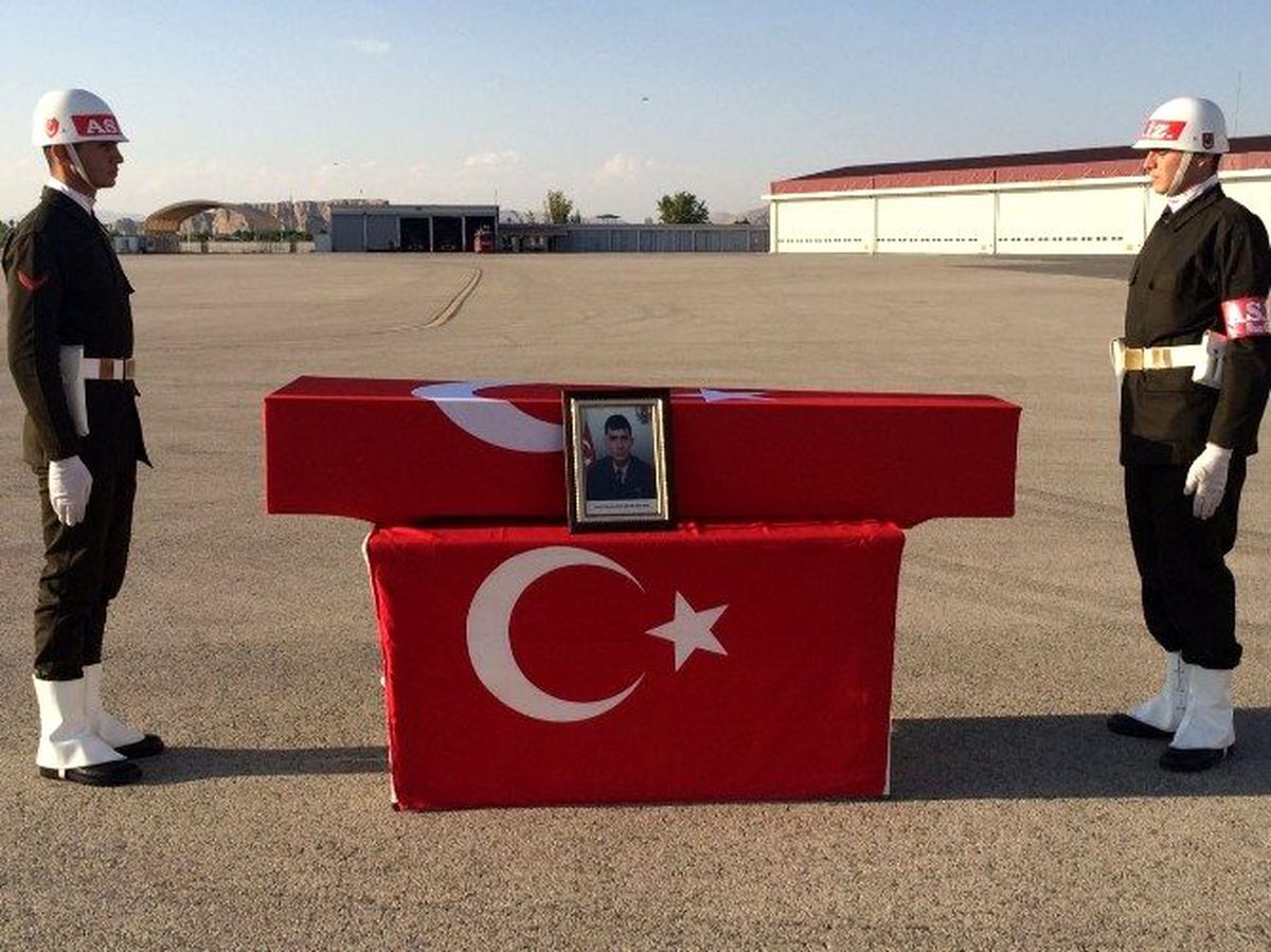 Hakkari Şehidine Uğurlama
