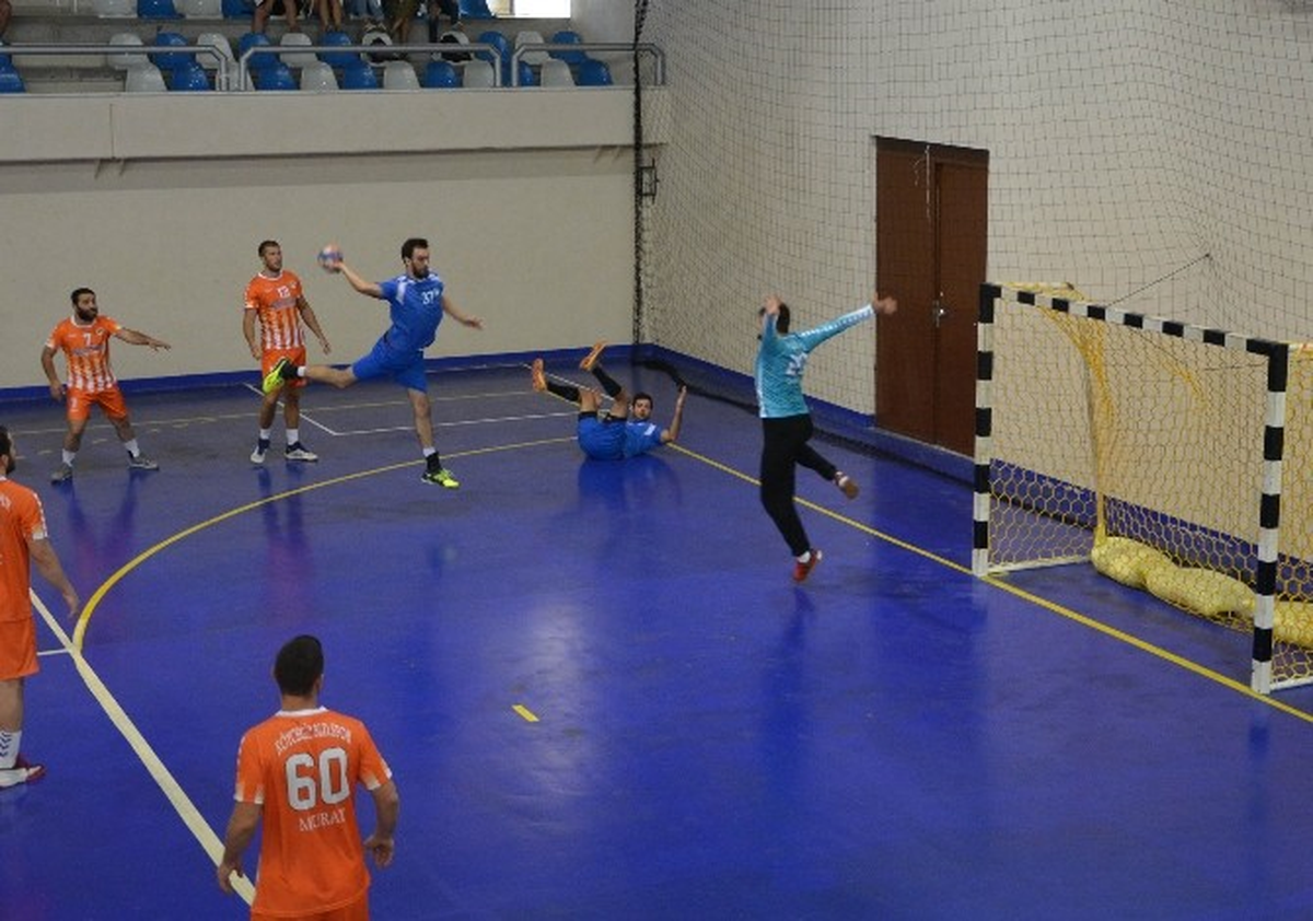 Hentbol Erkekler Türkiye Kupası F Grubu Karşılaşmaları Ortaca\'da Başladı