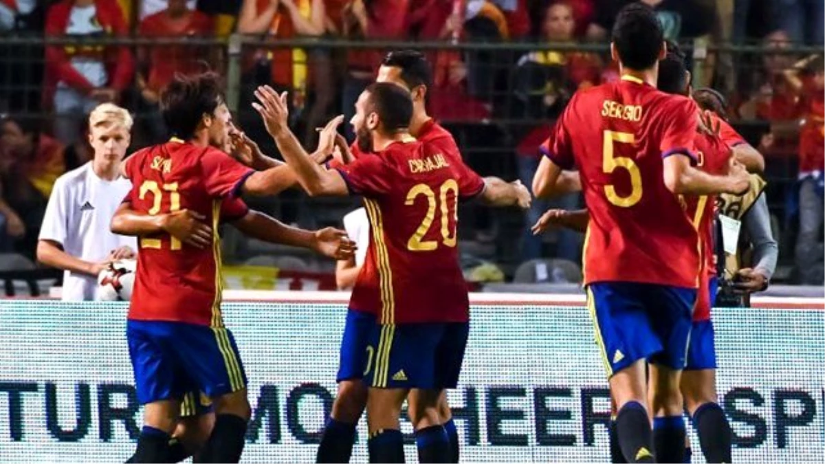 İspanya, Hazırlık Maçında Belçika\'yı 2-0 Mağlup Etti