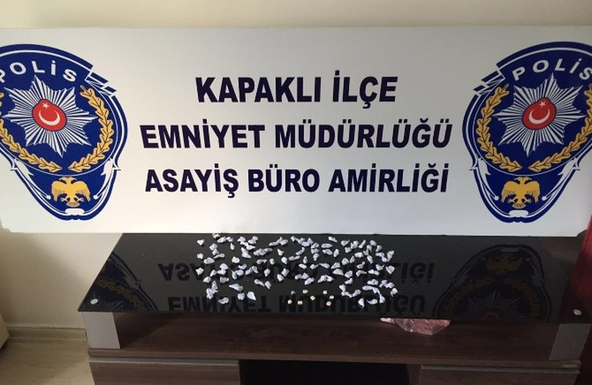 Kapaklı\'da Uyuşturucu Operasyonu