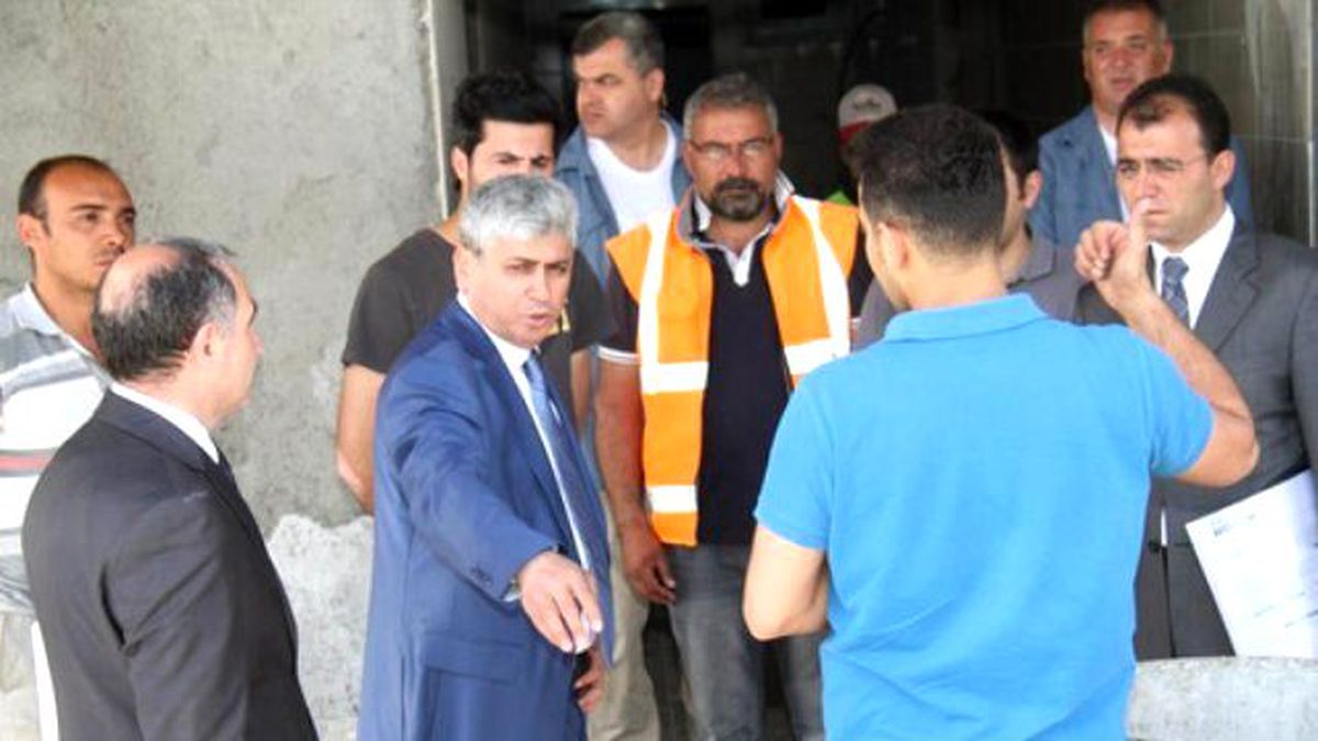 Kars Valisi Doğan, Sarıkamış\'ta İncelemelerde Bulundu