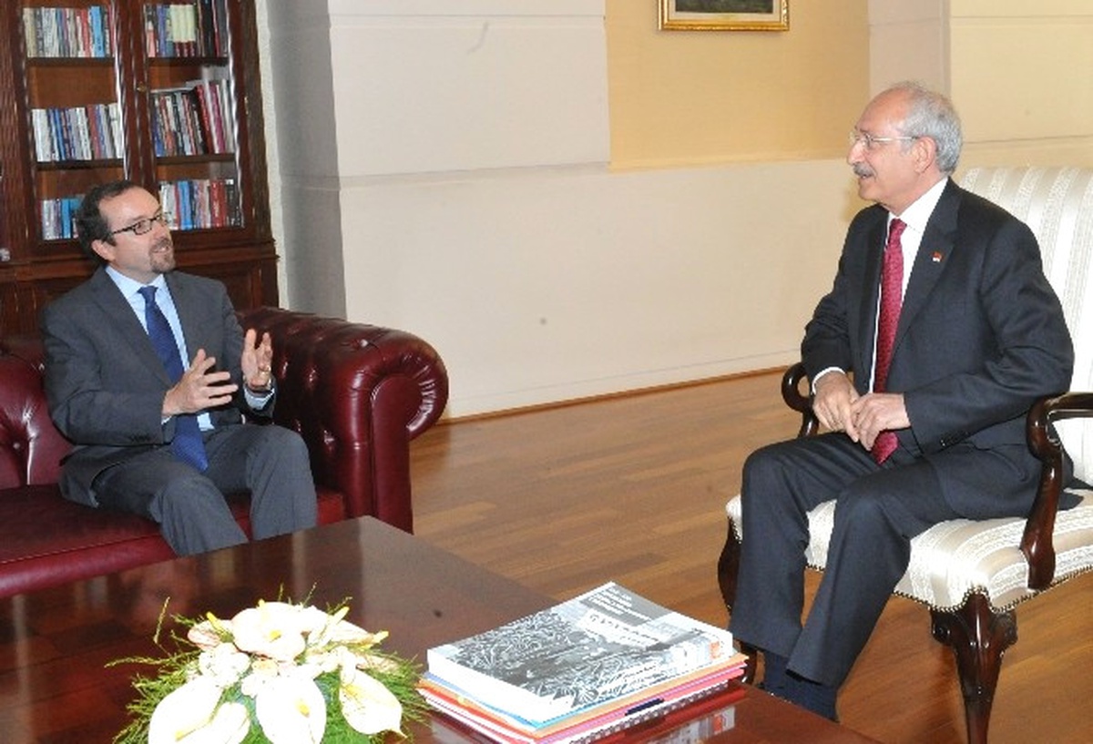 Kılıçdaroğlu, ABD Büyükelçisi Bass\'ı Kabul Etti