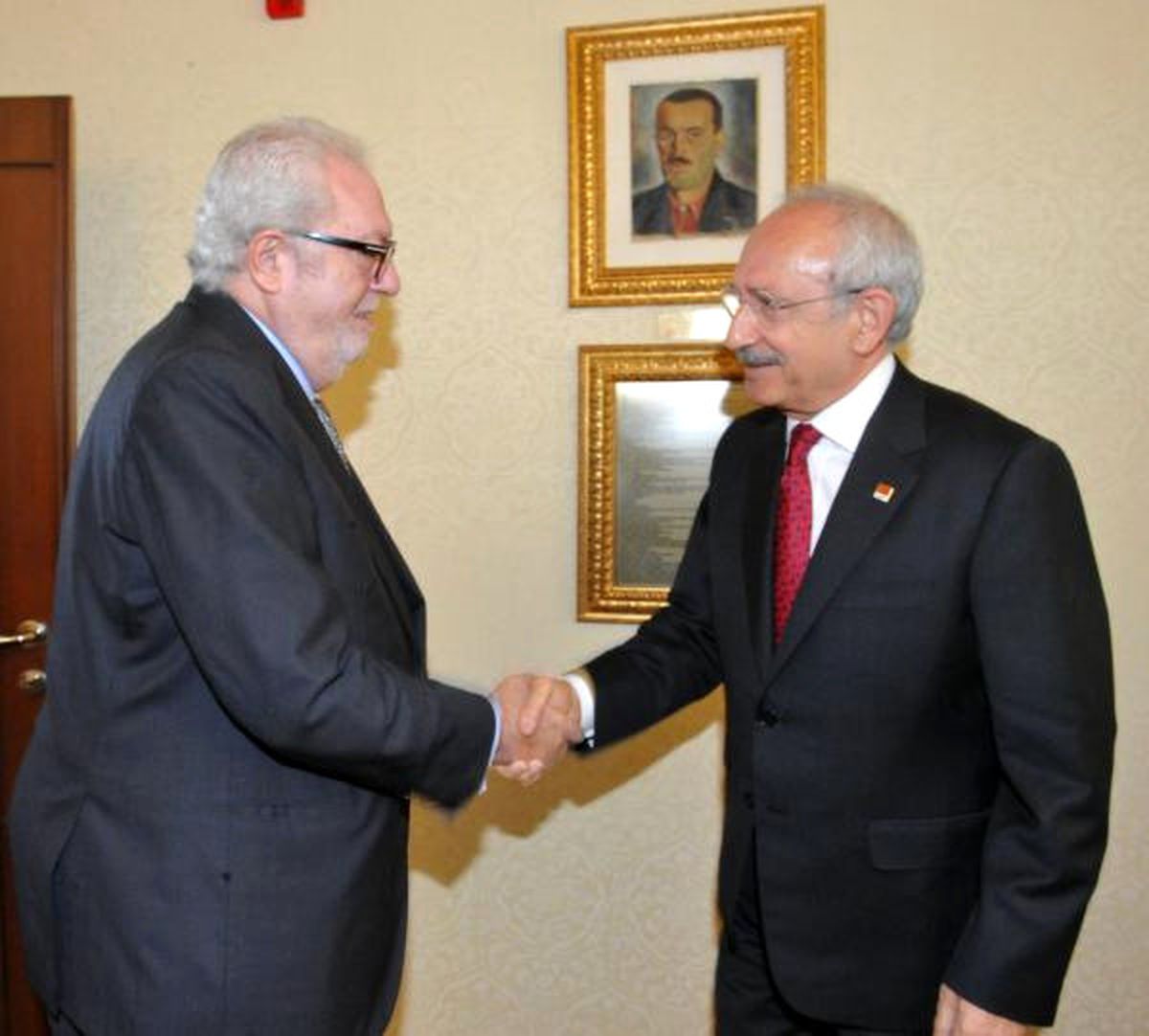 Kılıçdaroğlu, Akpm Başkanı Agramunt ile Görüştü