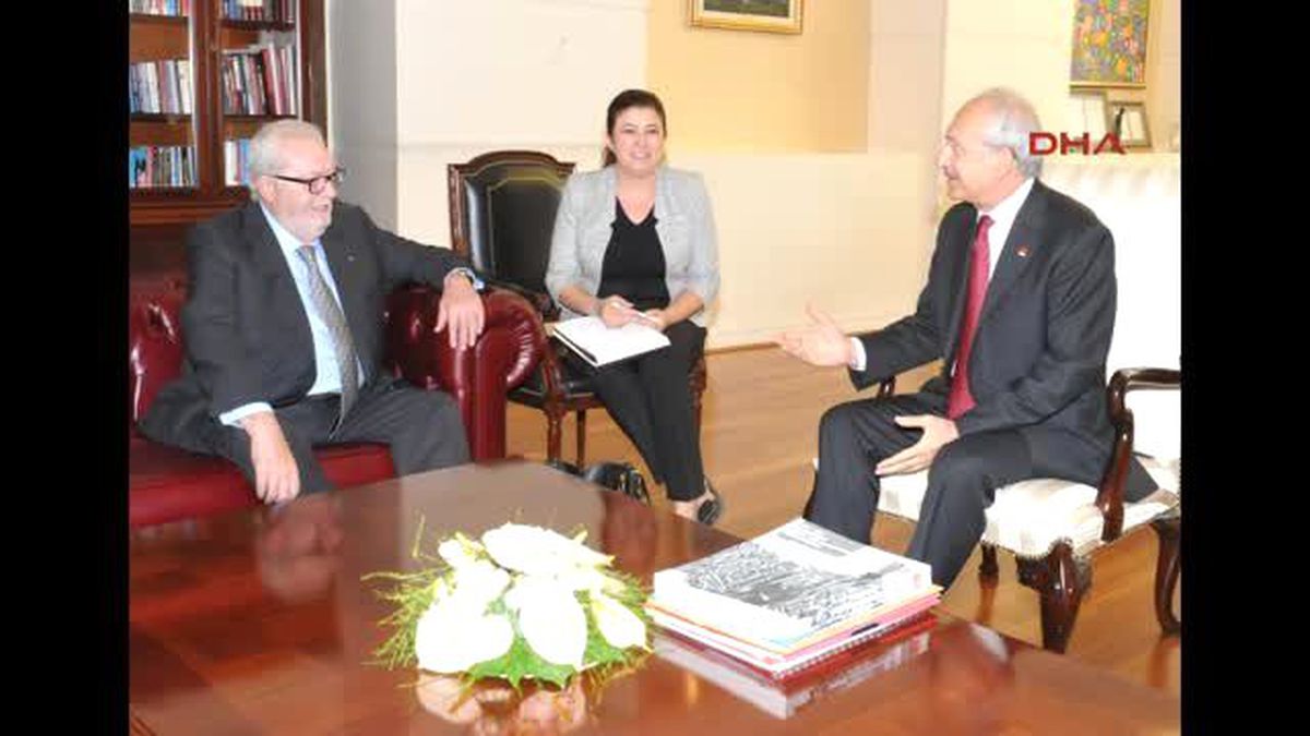 Kılıçdaroğlu, Akpm Başkanı Agramunt ile Görüştü