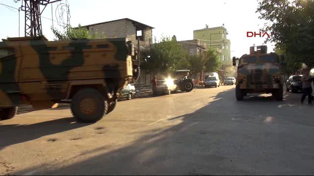 Kilis\'in Suriye Sınırındaki Elbeyli de Hareketlilik