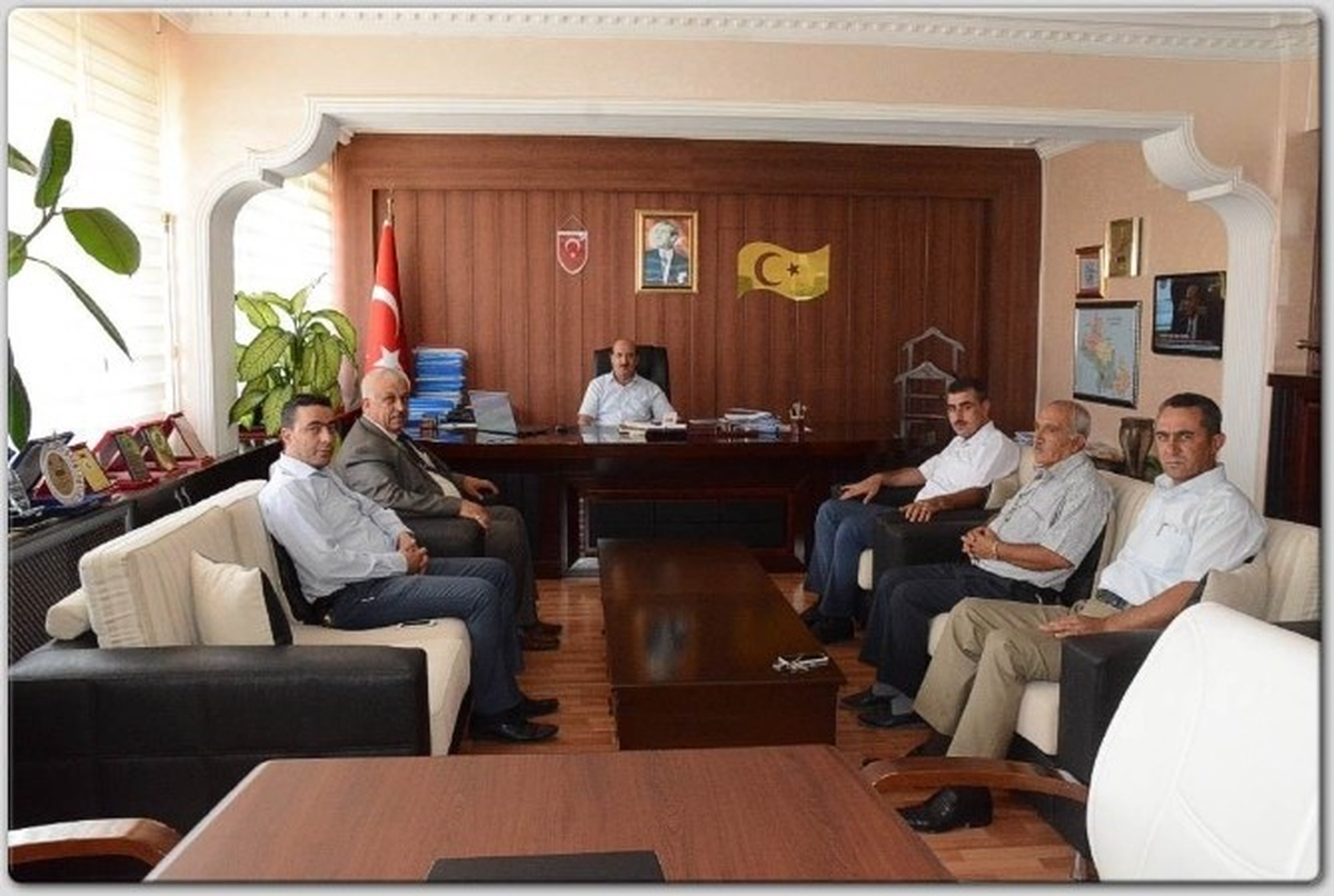 MHP İl Başkanı Saltan, Genel Sekreter Bolat\'ı Ziyaret Etti