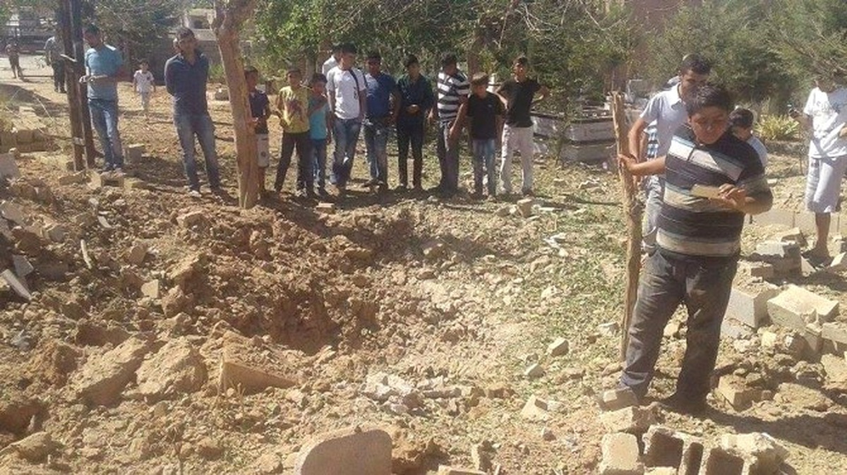 Teröristler Mezarlığa El Yapımı Patlayıcı Tuzakladı