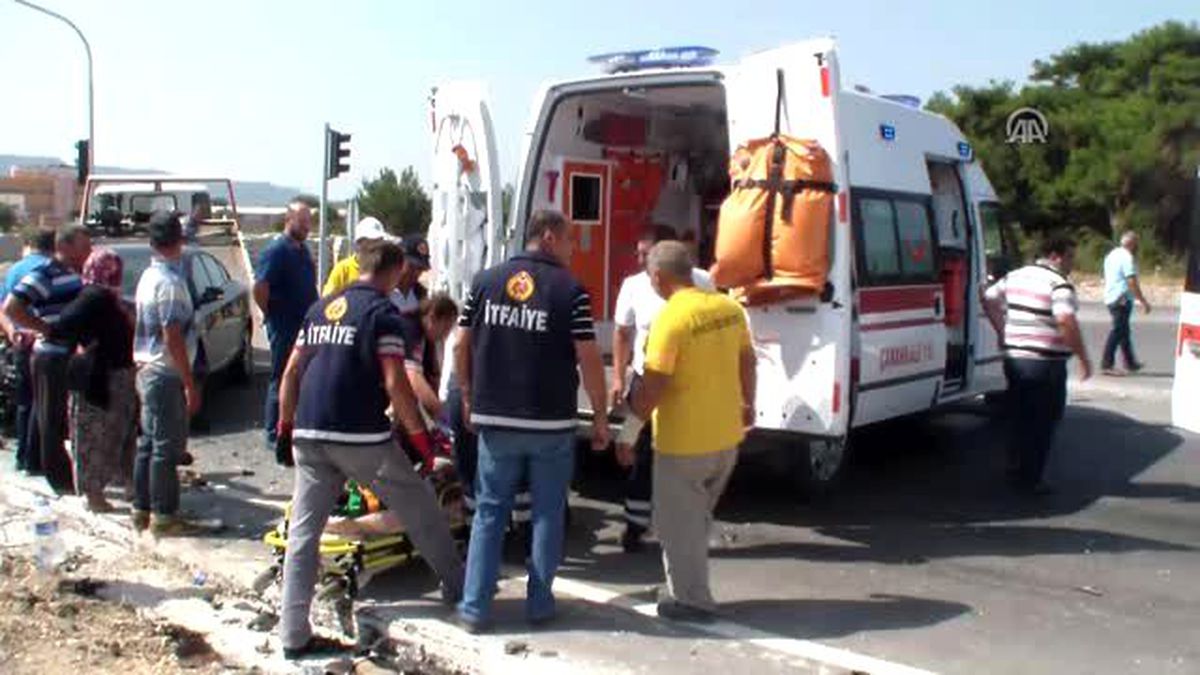 Çanakkale\'de Trafik Kazası: 1 Yaralı