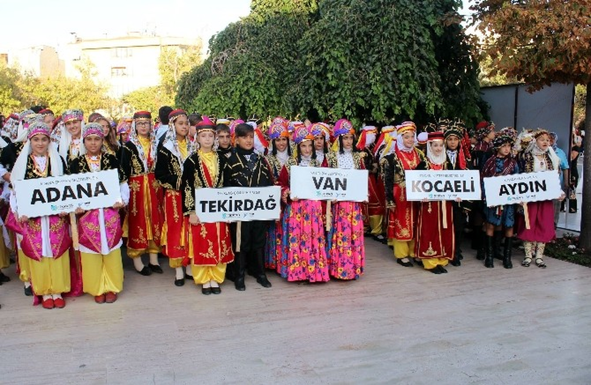 Türkiye\'nin Renkleri Tekirdağ\'da Buluştu
