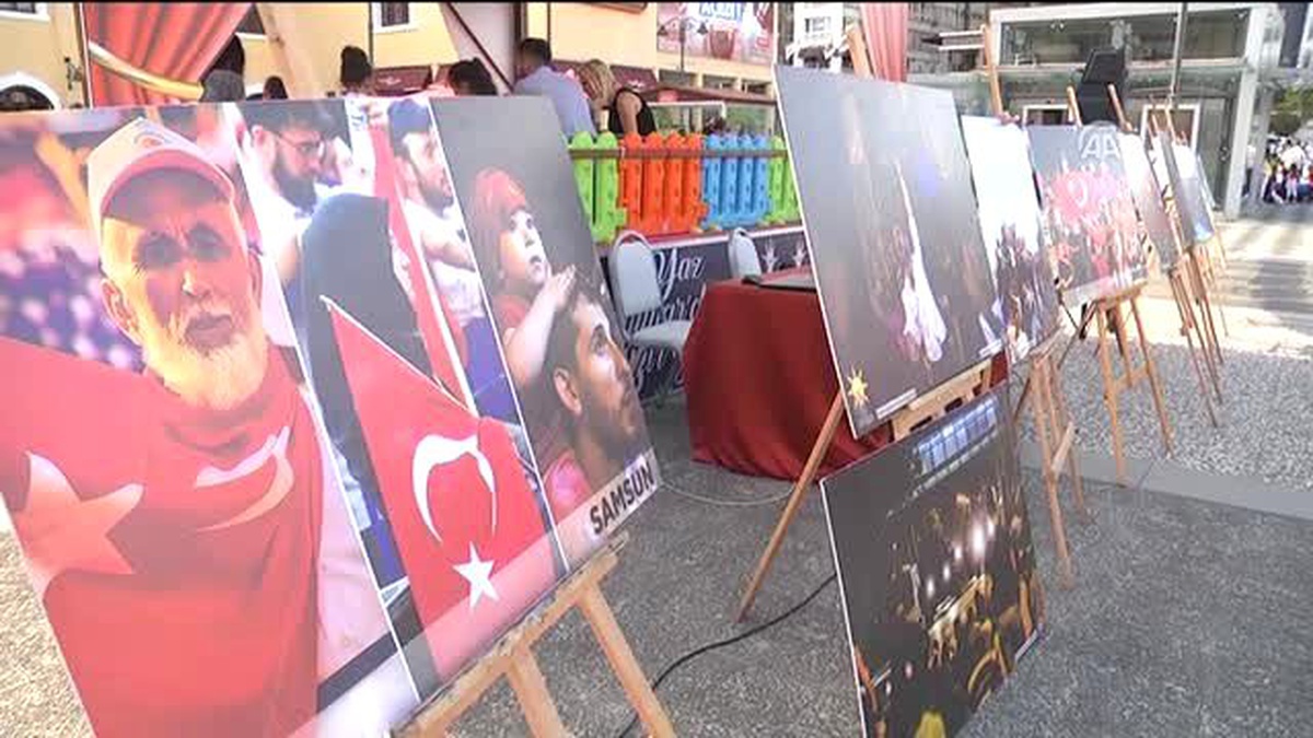 15 Temmuz Milli İradenin Yükselişi" Fotoğraf Sergisi