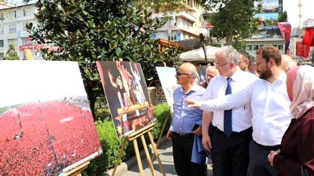 15 Temmuz Milli İradenin Yükselişi Fotoğraf Sergisi