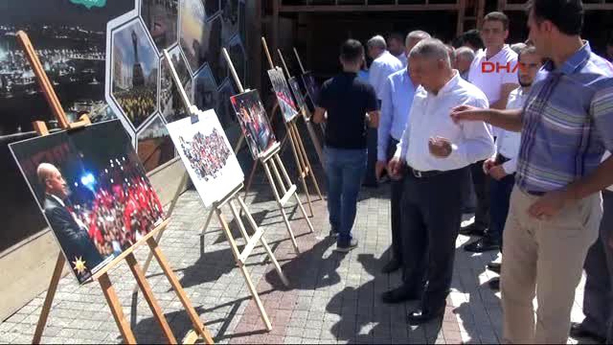 15 Temmuz Milli İradenin Yükselişi" Sergisi