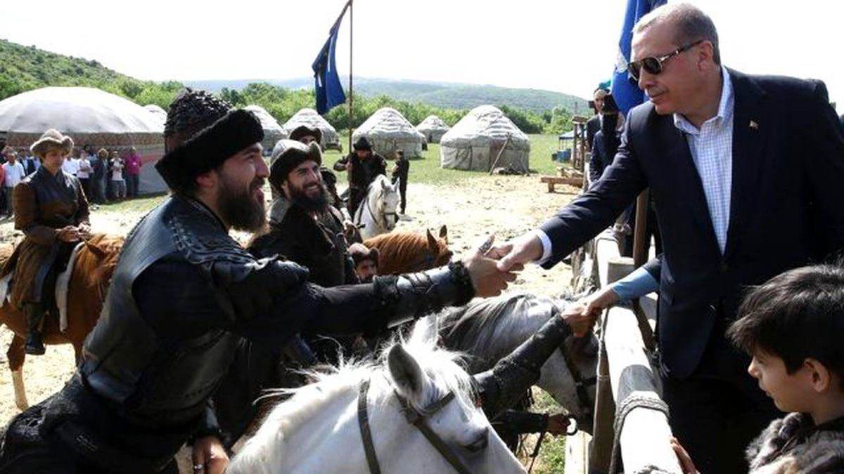 Erdoğan'ın Konuşması ile Diriliş Ertuğrul'daki Sahne Aynı