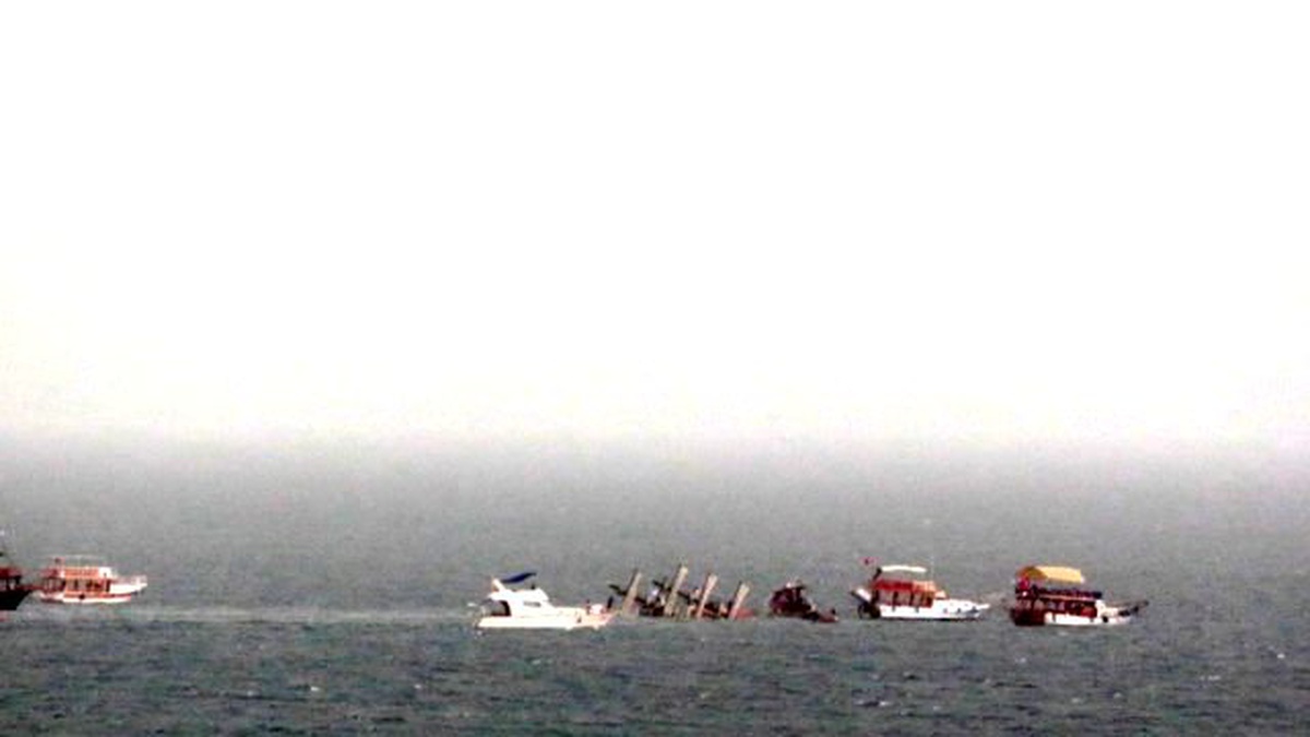 Güncelleme - Antalya Açıklarında Tur Teknesi Battı
