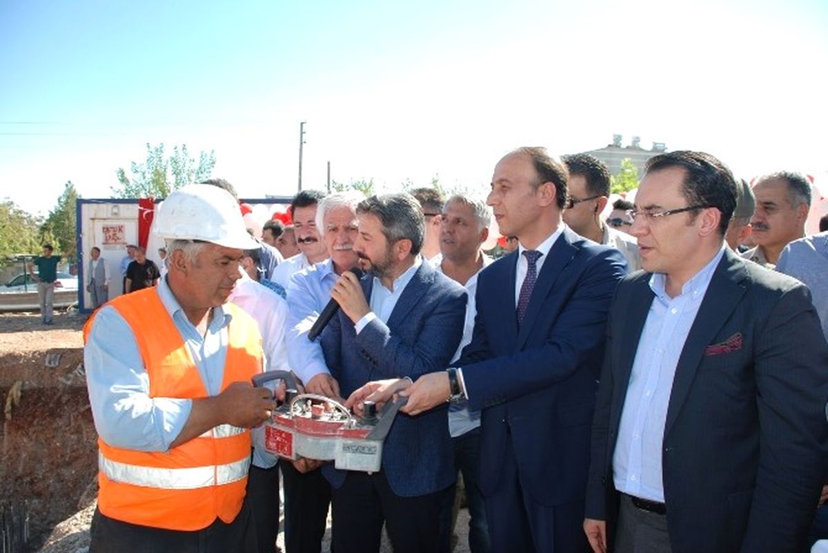Kahta İmam Hatip Ortaokulu\'nun Temeli Dualarla Atıldı