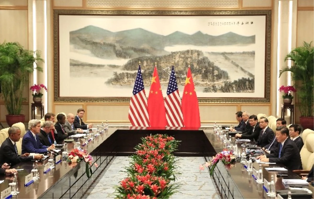 Obama, Çin Devlet Başkanı Jinping ile Görüştü