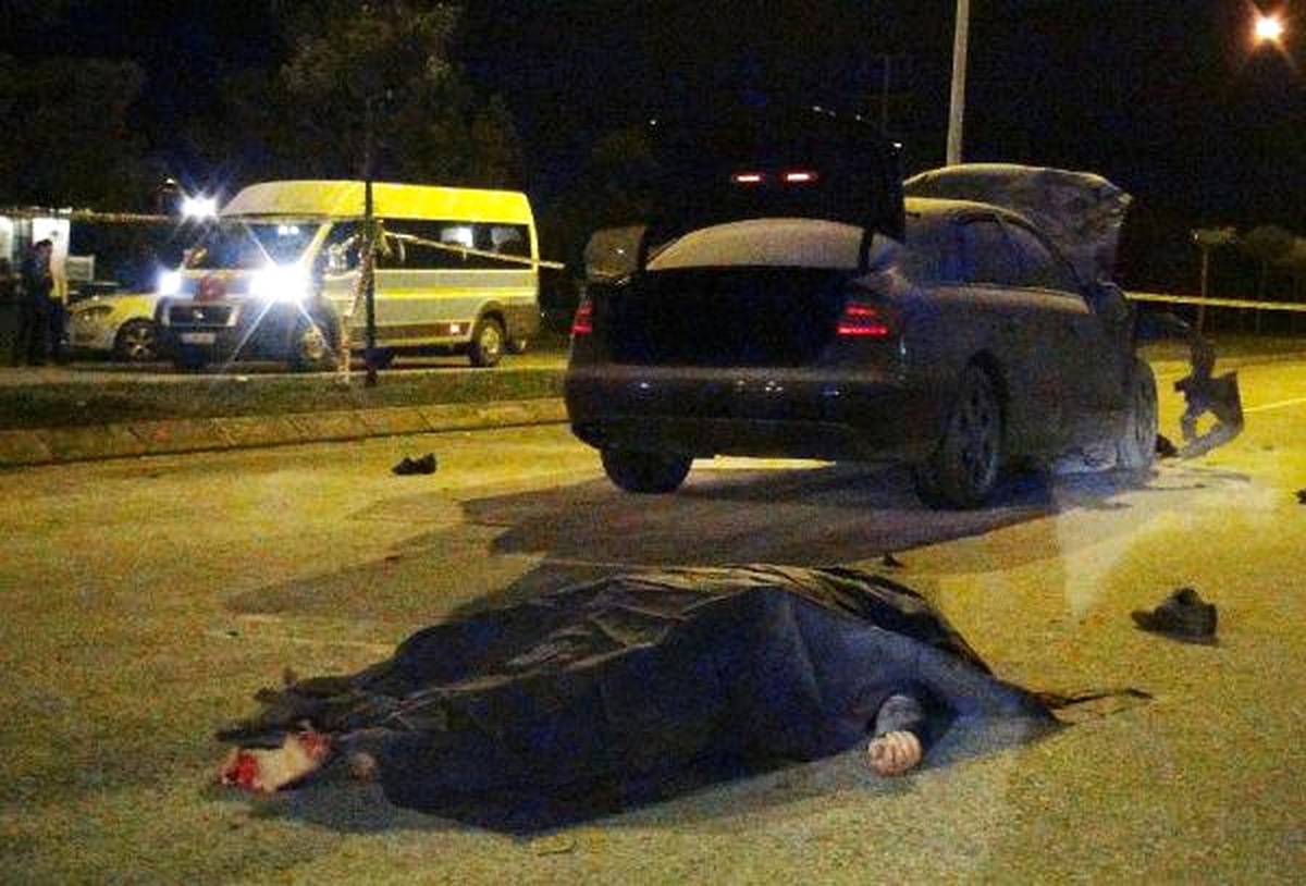 Otomobilin Çarptığı Motosikletteki Çift Öldü