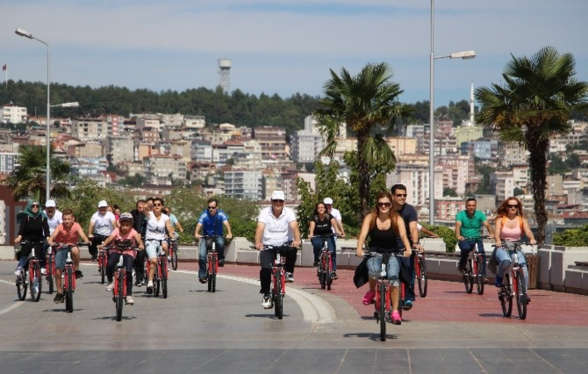 Sağlıklı Yaşam\' İçin Pedal Çevirdiler
