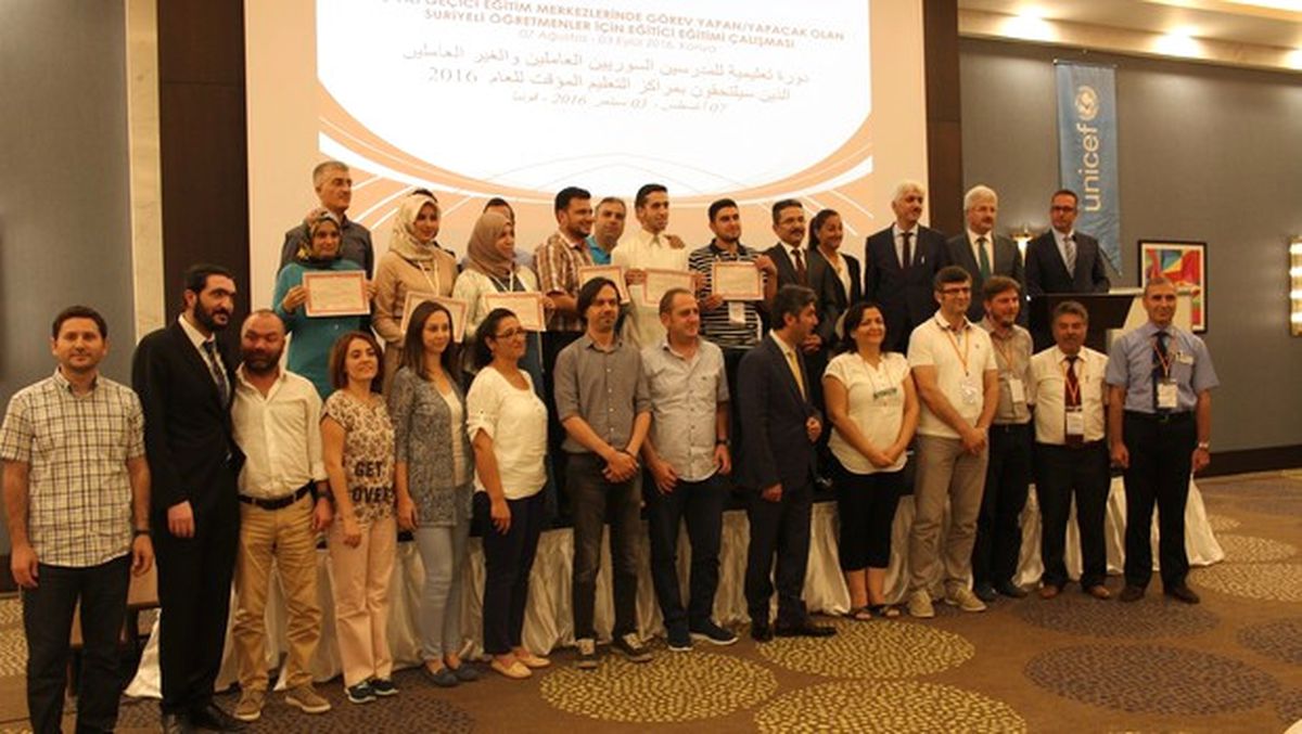 Suriyeli Öğretmenlere Formasyon Eğitimi