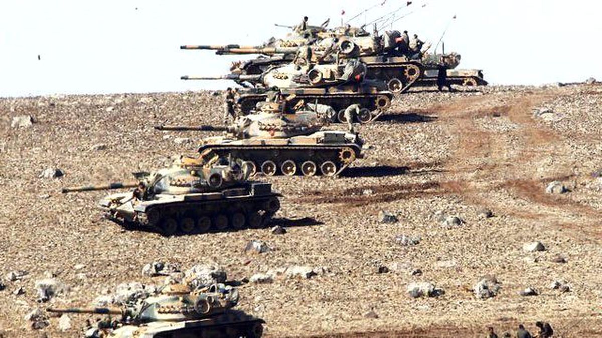 Türk Tankları, Çobanbey\'e Girdi