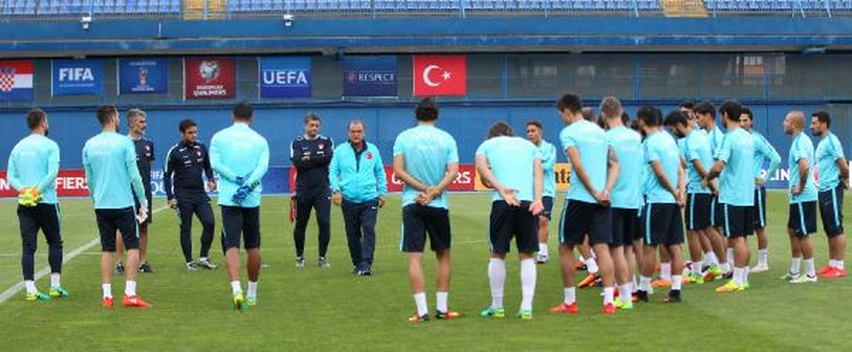 A Milli Futbol Takımı, Hırvatistan Maçına Hazır