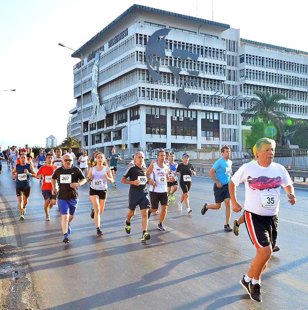 Balbay Yarı Maraton Koştu