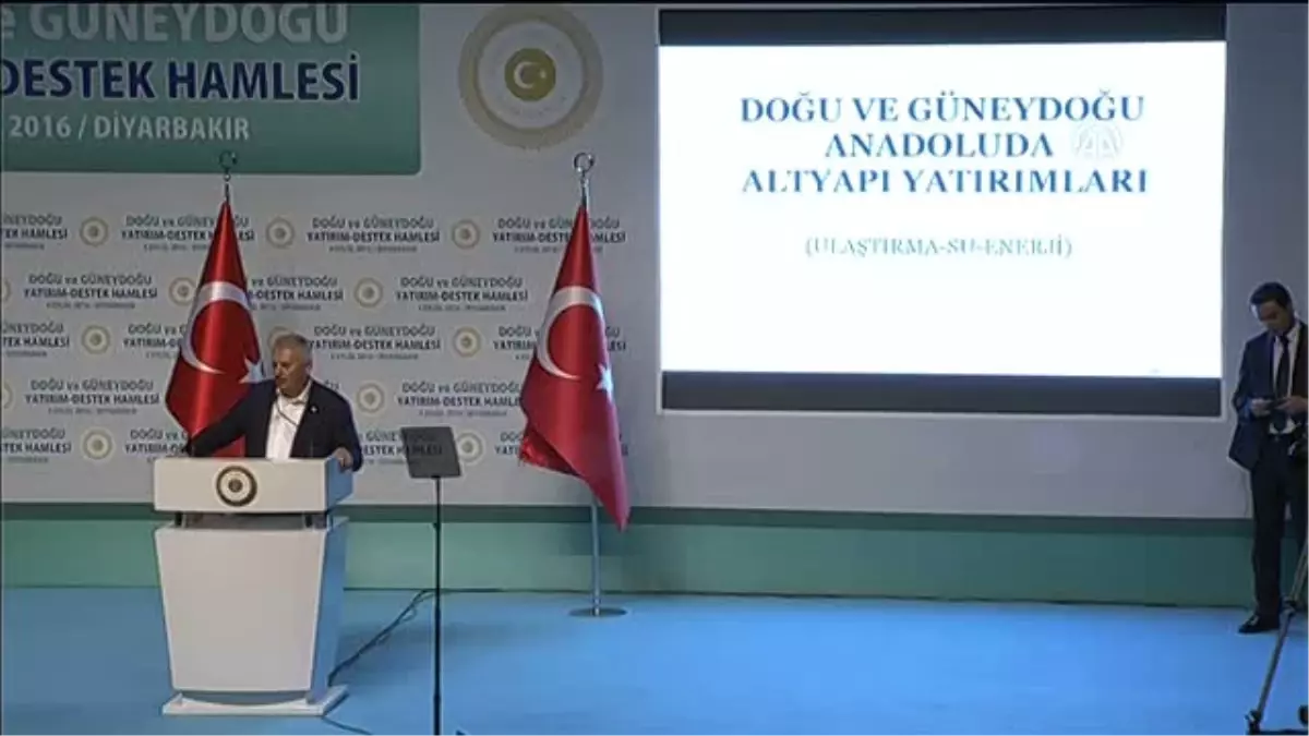 Başbakan Yıldırım: "Terör Örgütü Ne Kadar Uğraşırsa Uğraşsın, Silvan Barajını Yapacağız"